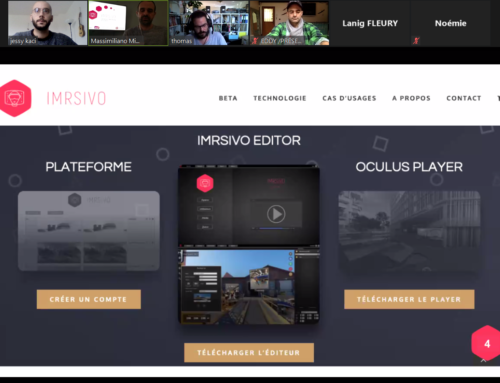 Lancement du bêta testing et démo IMRSIVO